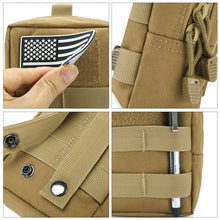 Load image into Gallery viewer, Molle Tactical Bag Outdoor Military Waist Fanny Pack Mobile Phone Pouch Hunting Gear Accessories Belt Waist Bag Army EDC Pack
