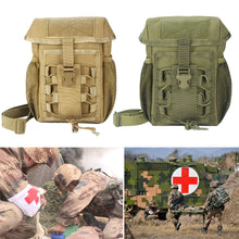 Load image into Gallery viewer, Outdoor Medical First Aid Kit Camping Survival Pouch Military EDC Tactical Bag Waist Belt Pack Hunting Vest Emergency Tools Pack
