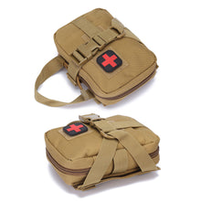 Load image into Gallery viewer, Outdoor Medical First Aid Kit Camping Survival Pouch Military EDC Tactical Bag Waist Belt Pack Hunting Vest Emergency Tools Pack
