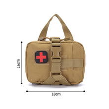 Load image into Gallery viewer, Outdoor Medical First Aid Kit Camping Survival Pouch Military EDC Tactical Bag Waist Belt Pack Hunting Vest Emergency Tools Pack
