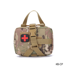 Load image into Gallery viewer, Outdoor Medical First Aid Kit Camping Survival Pouch Military EDC Tactical Bag Waist Belt Pack Hunting Vest Emergency Tools Pack
