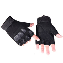 Load image into Gallery viewer, Outdoor Military Tactical Gloves Half Finger Men's Gloves Sports Shooting Hunting Airsoft Motorcycle Cycling Gloves
