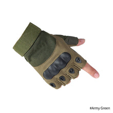 Load image into Gallery viewer, Outdoor Military Tactical Gloves Half Finger Men's Gloves Sports Shooting Hunting Airsoft Motorcycle Cycling Gloves
