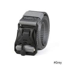 Load image into Gallery viewer, Tactical Belt Quick Release Magnetic Buckle Military Belt Soft Real Nylon Sports Accessories Belt For Men And Women
