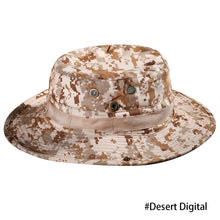 Load image into Gallery viewer, Men Hunting Hiking Outdoor Camo Sun Caps Camouflage Hat Tactical US Army Bucket Hats Military Panama Summer Cap
