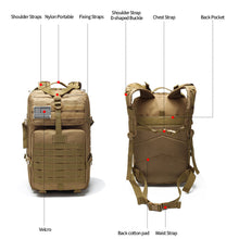 Load image into Gallery viewer, Outdoor Military Rucksacks Tactical Sports Camping Hiking Nylon Waterproof Trekking Fishing Hunting Bag Backpack
