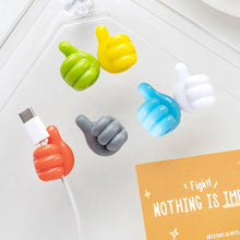 Load image into Gallery viewer, 10Pcs Thumb Hooks Multifunctional Clip Wire Organizer accessories Storage Holder Wall Hooks For Kitchen Bathroom
