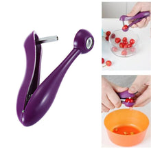Load image into Gallery viewer, Cherry Pitter Tool Corer Remove Pit Cherry Core Seed Fast Remove Enucleate Kitchen Fruit Vegetable Gadgets Accessories
