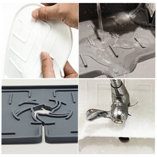 Load image into Gallery viewer, Silicone Faucet Mat Faucet Water Catcher Mat Kitchen Faucet Sink Splash Guard Sink Draining Pad Behind Faucet Drip Protector
