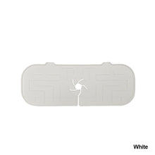 Load image into Gallery viewer, Silicone Faucet Mat Faucet Water Catcher Mat Kitchen Faucet Sink Splash Guard Sink Draining Pad Behind Faucet Drip Protector
