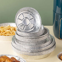 Load image into Gallery viewer, 5Pcs Air Fryer Paper Tray Disposable Baking Aluminum Foil Tin Pan Non-Stick Air Fryer Kitchen Accessories
