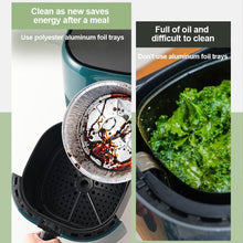 Load image into Gallery viewer, 5Pcs Air Fryer Paper Tray Disposable Baking Aluminum Foil Tin Pan Non-Stick Air Fryer Kitchen Accessories
