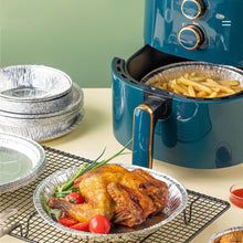Load image into Gallery viewer, 5Pcs Air Fryer Paper Tray Disposable Baking Aluminum Foil Tin Pan Non-Stick Air Fryer Kitchen Accessories
