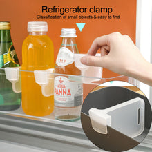 Load image into Gallery viewer, 10Pcs Fridge Space Allocator Fridge Organizer Refrigerator Drawer Partition Divider Storage Rack Adjustable Clapboard
