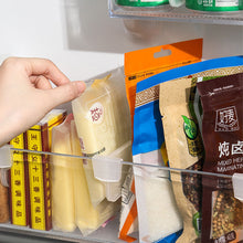 Load image into Gallery viewer, 10Pcs Fridge Space Allocator Fridge Organizer Refrigerator Drawer Partition Divider Storage Rack Adjustable Clapboard
