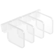 Load image into Gallery viewer, 10Pcs Fridge Space Allocator Fridge Organizer Refrigerator Drawer Partition Divider Storage Rack Adjustable Clapboard
