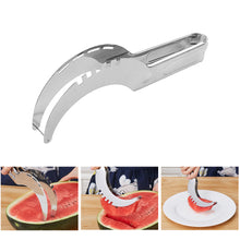 Load image into Gallery viewer, Multifunction Fruit Vegetable Tools Stainless Steel Watermelon Slicer Fruit Fast Cutter Kitchen Accessories Watermelon Knife
