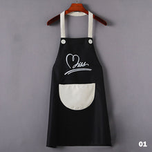 Load image into Gallery viewer, Kitchen Apron Household Oil-Proof Coffee Chef Hand Wipe Apron With Big Pocket Women Baking BBQ Accessories
