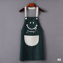 Load image into Gallery viewer, Kitchen Apron Household Oil-Proof Coffee Chef Hand Wipe Apron With Big Pocket Women Baking BBQ Accessories
