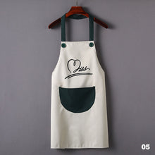 Load image into Gallery viewer, Kitchen Apron Household Oil-Proof Coffee Chef Hand Wipe Apron With Big Pocket Women Baking BBQ Accessories
