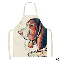 Load image into Gallery viewer, Cute Waterproof Kitchen Apron Dog Animal Series Household Oil-Proof Coffee Chef Apron Women Baking BBQ Accessories
