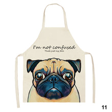Load image into Gallery viewer, Cute Waterproof Kitchen Apron Dog Animal Series Household Oil-Proof Coffee Chef Apron Women Baking BBQ Accessories
