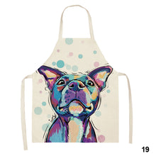 Load image into Gallery viewer, Cute Waterproof Kitchen Apron Dog Animal Series Household Oil-Proof Coffee Chef Apron Women Baking BBQ Accessories
