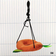 Load image into Gallery viewer, Cute Plush Cotton Hamster Hammock Leaf Tunnel Toy Keep Net Hammock Hanging Toy Rats Rodent Small Animal Guinea Pig Ferret Double-layer Pets Supplies
