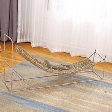 Load image into Gallery viewer, Reptile Lizard Hammock Hamster Reptile Grass Mat Pet Bed Seaweed Hammock Swing Pet Reptile Toy Hanging Bed Mat Hanging Sofas
