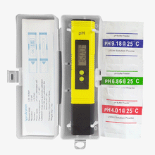 Load image into Gallery viewer, PH Meter 0.01 PH +Battery/Powder High Precision Water Quality TDS EC Tester 0-14 PH Measurement Range For Aquarium Swimming Pool
