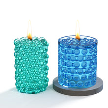 Load image into Gallery viewer, Multi-Style Geometric Bubble Ball Silicone Candle Plaster Mold Spherical Lantern Crystal Resin Soap Gypsum Chocolate Mould Decor
