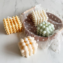 Load image into Gallery viewer, 3D Cube Honeycomb Scented Candle Plaster Silicone Mold Food Grade Chocolate Mousse Baking Molds Aromatherapy Home Decoration
