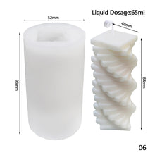 Load image into Gallery viewer, 3D Cube Honeycomb Scented Candle Plaster Silicone Mold Food Grade Chocolate Mousse Baking Molds Aromatherapy Home Decoration
