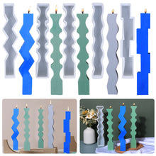 Load image into Gallery viewer, Diy Geometric Shape Candles Mold Silicone Resin/Soap Mould Aromatic Candle Making Wedding Gifts Craft Supplies Home Decor
