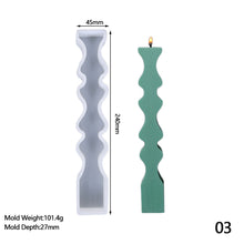 Load image into Gallery viewer, Diy Geometric Shape Candles Mold Silicone Resin/Soap Mould Aromatic Candle Making Wedding Gifts Craft Supplies Home Decor
