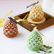 Load image into Gallery viewer, DIY Christmas Pine Nuts Candle Silicone Molds Glue Resin Soap Chocolate Mousse Making Molds Candle Mould for Aromatherapy Home Decor

