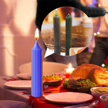 Load image into Gallery viewer, 1PC DIY Long Pole Stripe Candle Mold Soap Making Large Cylinder Rib Church Party Handmade Craft Candle Making For Church Home
