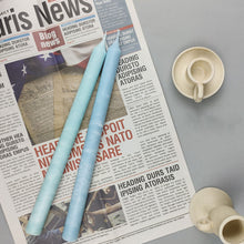 Load image into Gallery viewer, 1PC DIY Long Pole Stripe Candle Mold Soap Making Large Cylinder Rib Church Party Handmade Craft Candle Making For Church Home
