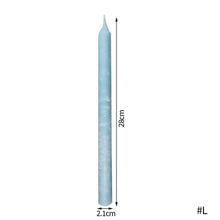 Load image into Gallery viewer, 1PC DIY Long Pole Stripe Candle Mold Soap Making Large Cylinder Rib Church Party Handmade Craft Candle Making For Church Home
