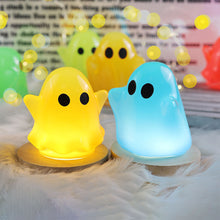 Load image into Gallery viewer, DIY Cute Ghost Night Light Silicone Molds Epoxy Resin Mould Bedside Lamp Halloween Party Decoration
