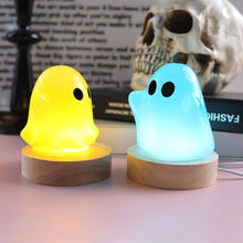 Load image into Gallery viewer, DIY Cute Ghost Night Light Silicone Molds Epoxy Resin Mould Bedside Lamp Halloween Party Decoration
