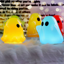 Load image into Gallery viewer, DIY Cute Ghost Night Light Silicone Molds Epoxy Resin Mould Bedside Lamp Halloween Party Decoration
