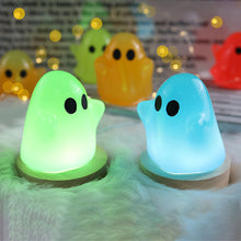 Load image into Gallery viewer, DIY Cute Ghost Night Light Silicone Molds Epoxy Resin Mould Bedside Lamp Halloween Party Decoration
