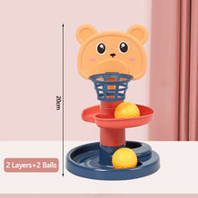 Load image into Gallery viewer, Baby Kids Fun Track Turn For Babies 0-3 Years Old Track Rolling Ball Mental Sliding Ball Tower Early Education Assembling Toys Montessori Games Toys
