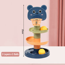 Load image into Gallery viewer, Baby Kids Fun Track Turn For Babies 0-3 Years Old Track Rolling Ball Mental Sliding Ball Tower Early Education Assembling Toys Montessori Games Toys
