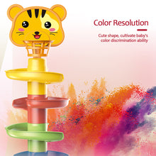 Load image into Gallery viewer, Baby Kids Fun Track Turn For Babies 0-3 Years Old Track Rolling Ball Mental Sliding Ball Tower Early Education Assembling Toys Montessori Games Toys
