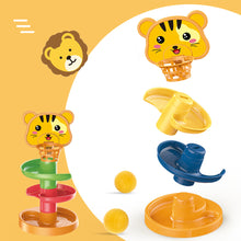 Load image into Gallery viewer, Baby Kids Fun Track Turn For Babies 0-3 Years Old Track Rolling Ball Mental Sliding Ball Tower Early Education Assembling Toys Montessori Games Toys
