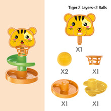 Load image into Gallery viewer, Baby Kids Fun Track Turn For Babies 0-3 Years Old Track Rolling Ball Mental Sliding Ball Tower Early Education Assembling Toys Montessori Games Toys
