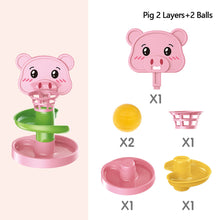 Load image into Gallery viewer, Baby Kids Fun Track Turn For Babies 0-3 Years Old Track Rolling Ball Mental Sliding Ball Tower Early Education Assembling Toys Montessori Games Toys
