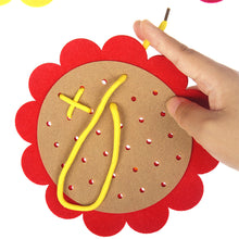 Load image into Gallery viewer, Baby Early Learning Toy DIY Manual Weave Cloth Montessori Materials For Kindergarten Teaching Aids Math Toys
